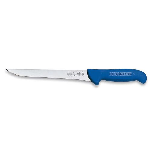 DICK ErgoGrip csontozókés (21 cm) egyenes, normál, kék