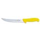 DICK ErgoGrip henteskés (21 cm) merev, ívelt, vékony, sárga
