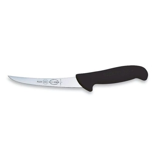 DICK ErgoGrip csontozókés, flexibilis pengével (13 cm) ívelt, normál, fekete