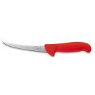 DICK ErgoGrip csontozókés, fél flexibilis pengével (15 cm) ívelt, normál, piros