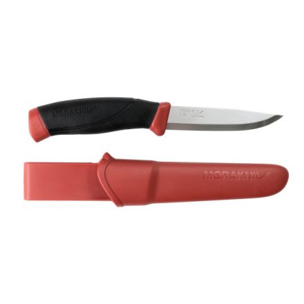 MORAKNIV Companion (S) kés, tokkal, bordó