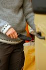 MORAKNIV Finn (S) kés, tokkal, kőrisfa markolattal