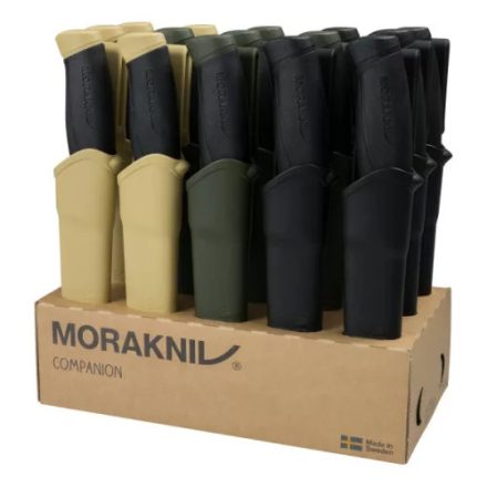 MORAKNIV Companion (S) kés tokkal, 3x5 szín, pasztell