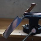 RYDA KNIVES ST650 nakiri kés (18 cm) damaszkuszi acél