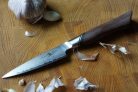 RYDA KNIVES A-30 hámozókés (9 cm) damaszkuszi acél