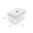 ZWILLING Fresh & Save vákuumozható, műanyag doboz szett, 3 részes