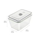ZWILLING Fresh & Save vákuumozható, üveg doboz szett, 3 részes