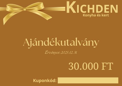 Ajándékutalvány 30.000 Ft